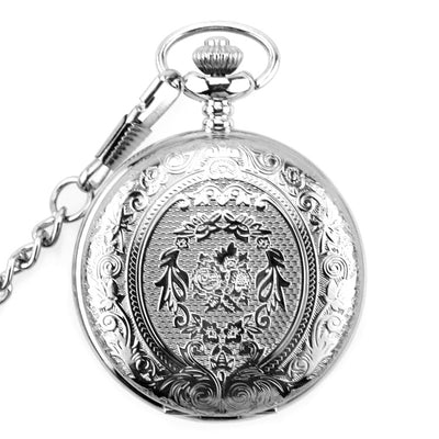 Reloj de Bolsillo Retro para Mujer con Diseño Hueco y Bolsillo - Image 4