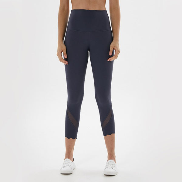 Leggins Deportivos Cortos Ajustados y Transpirables