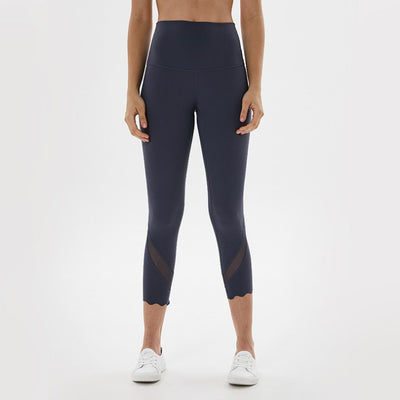 Leggins Deportivos Cortos Ajustados y Transpirables