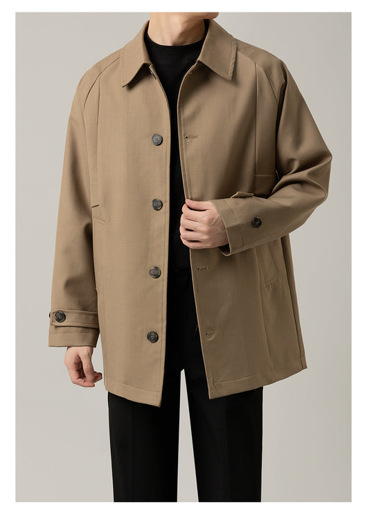 Chaqueta Suelta de Solapa para Hombre - Corte Medio - Image 10