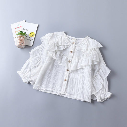 Conjunto Infantil Básico: Camisa Sólida y Jeans - Image 5