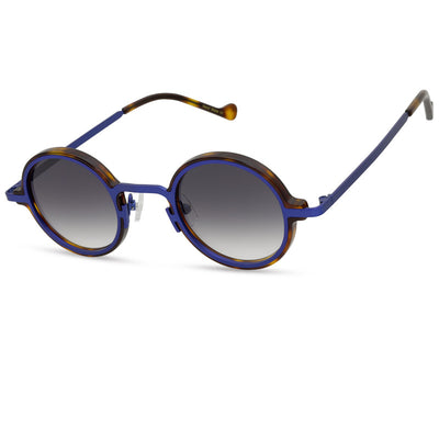 Gafas de Sol Retro Marco Redondo Multicolor Estilo Neutro - Image 9