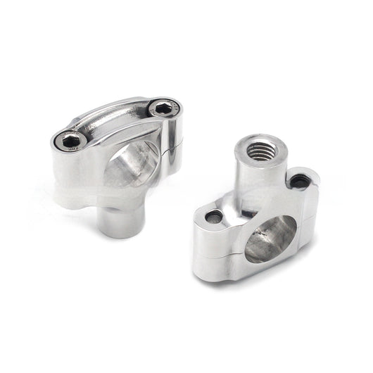 Manillar Universal de Diámetro Ajustable para Motos - Acabado Plateado - Image 12