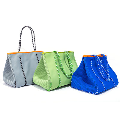 Bolsa de Playa Neopreno Perforado con Compartimentos - Image 5