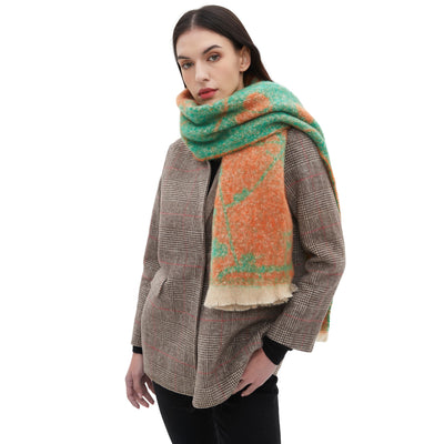 Chal Foulard Floral Jacquard para Mujer - Image 5