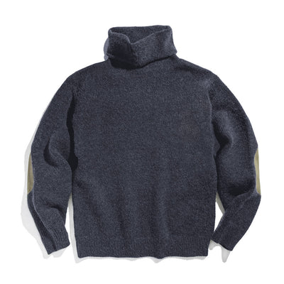 Suéter Cuello Alto de Mohair Sintético Grueso y Cálido para Hombre - Image 4