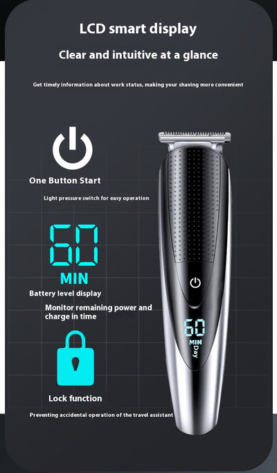 Cortadora de Cabello Profesional Multiusos con Cabezal Intercambiable - Image 10