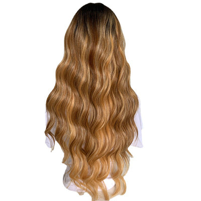 Peluca Larga Ondulada 30 Pulgadas Efecto Piano - Cabello Sintético Premium - Image 7