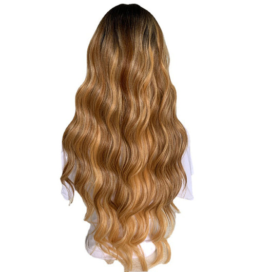 Peluca Larga Ondulada 30 Pulgadas Efecto Piano - Cabello Sintético Premium - Image 7