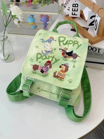 Mochila Escolar Temática de Cachorros - Diseño Casual y Adorable - Image 8