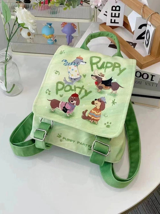 Mochila Escolar Temática de Cachorros - Diseño Casual y Adorable - Image 8