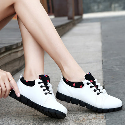 Zapatillas Blancas Estilo Coreano para Estudiantes - Image 5