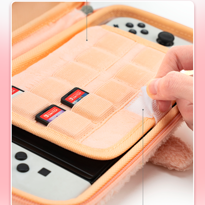 Bolsa Organizadora con Forro Flocking para Nintendo Switch OLED - Image 4