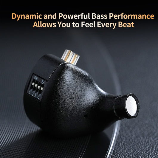 Auriculares In-Ear con Cable Intercambiable y Control de Tonalidad Ajustable - Image 3