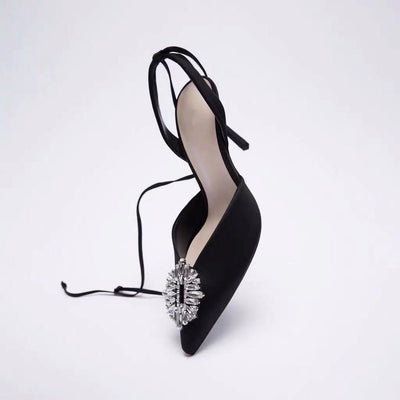 Sandalias Romanas Stiletto con Tira de Tobillo para Mujer - Image 10