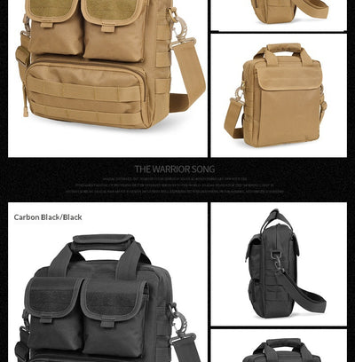 Mochila Táctica Camuflaje Nylon - Bolso Crossbody para Hombre - Image 14