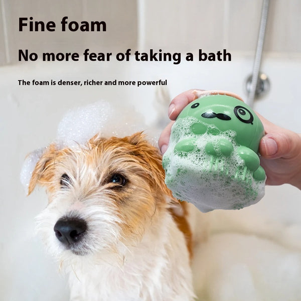 Cepillo de Baño Silicona para Masaje - Grooming Pet