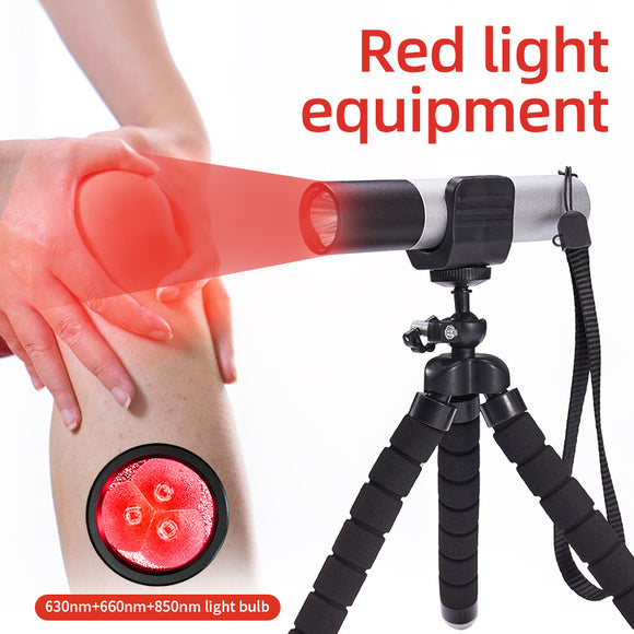 Lámpara de Fisioterapia Infrarroja de 3 Núcleos con Luz Roja