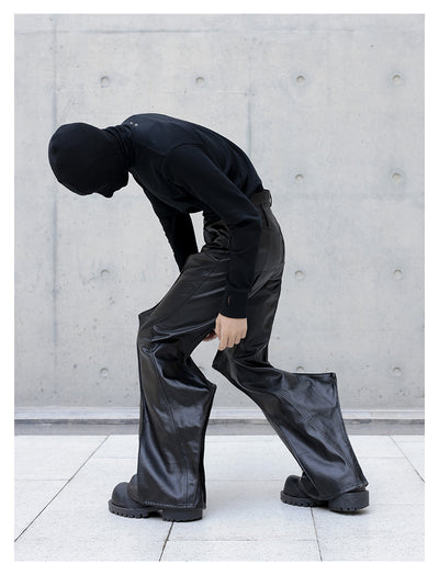 Pantalones Flare Denim con Acabado Texturizado y Detalles en Relieve - Image 14