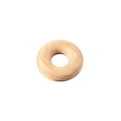 Clip Retro de Madera para Bolsas - Cierre Donut Vintage para Oficina y Despensa - Image 4