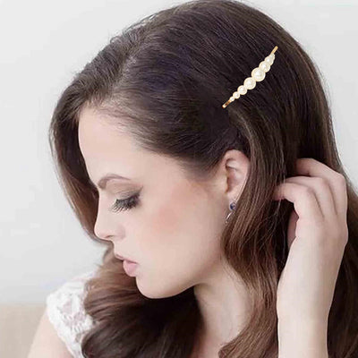Horquillas Perladas Tejidas a Mano - Clips para Recogidos y Flequillos - Image 27