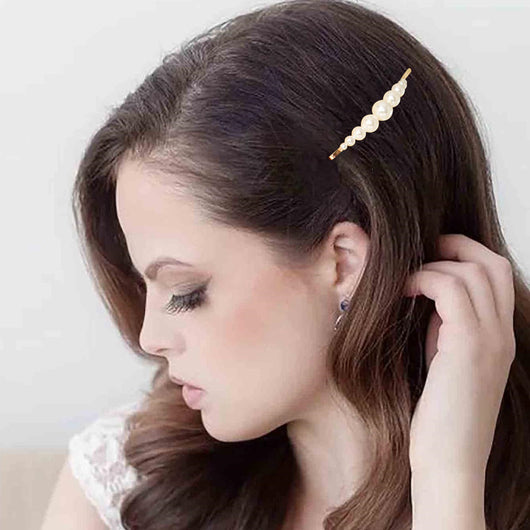 Horquillas Perladas Tejidas a Mano - Clips para Recogidos y Flequillos - Image 27