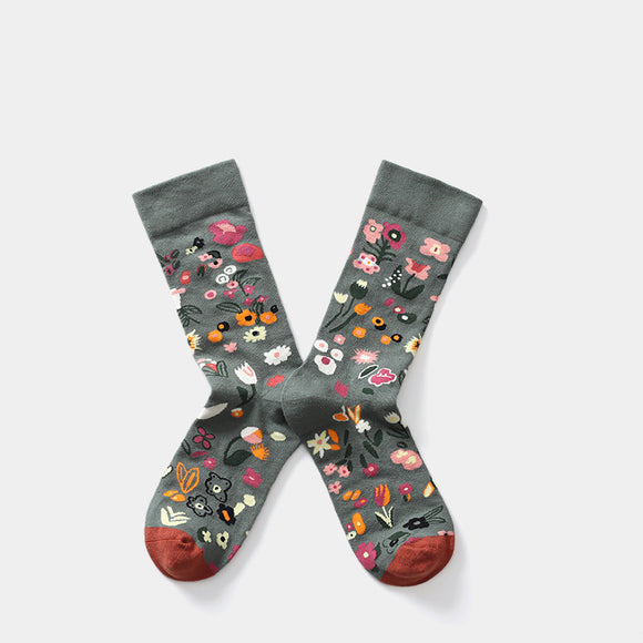 Calcetines de Graffiti Cartoon
