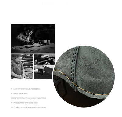 Botas de Cuero para Hombre Talla Grande - Cálidas y Cómodas para Exterior - Image 19