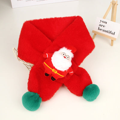 Babero Navideño Infantil con Pelaje Sintético de Conejo - Diseño Cartoon Unisex - Image 17