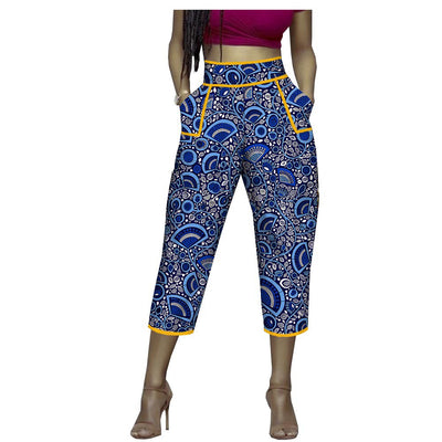 Pantalones Ajustados Estampado Batik - Image 9