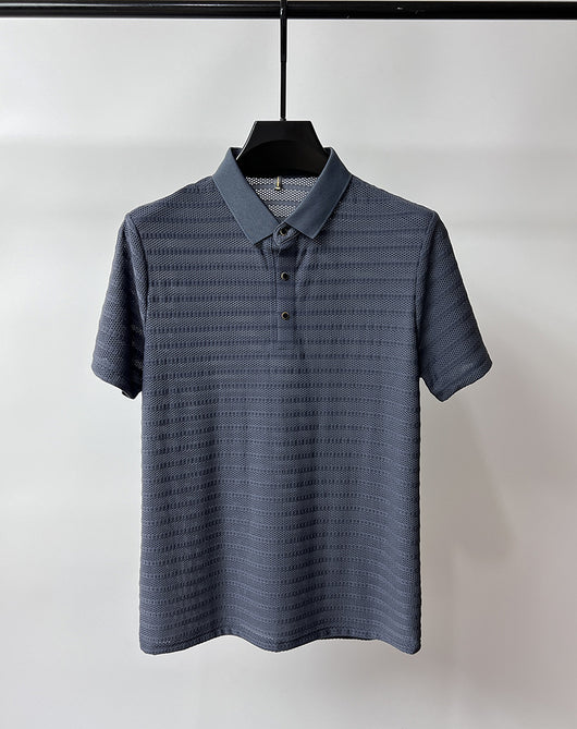 Camiseta Hombre Manga Corta Mesh Calada Seda de Hielo Premium - Image 16