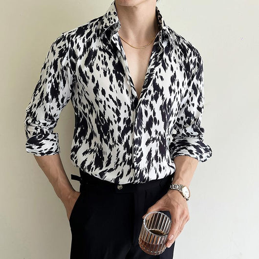 Camisa Slim Estampada Personalizada para Hombre - Image 5