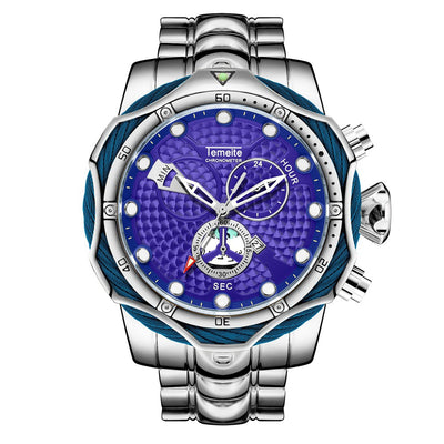 Reloj de Acero Inoxidable para Hombre con Movimiento de Cuarzo - Image 11