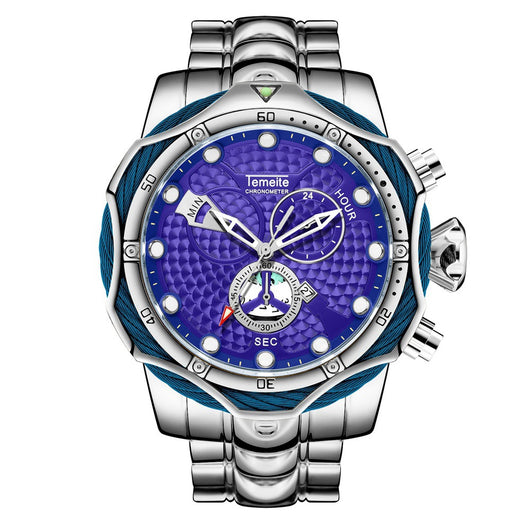 Reloj de Acero Inoxidable para Hombre con Movimiento de Cuarzo - Image 11