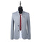Abrigo Casual Slim Fit de Color Liso para Hombre