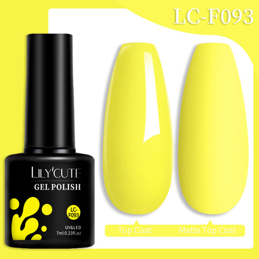Set de Pegamento para Uñas con Brillo de Color Sólido - Image 29