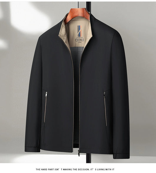 Chaqueta Ejecutiva de Cuello Alto para Primavera y Otoño - Image 11