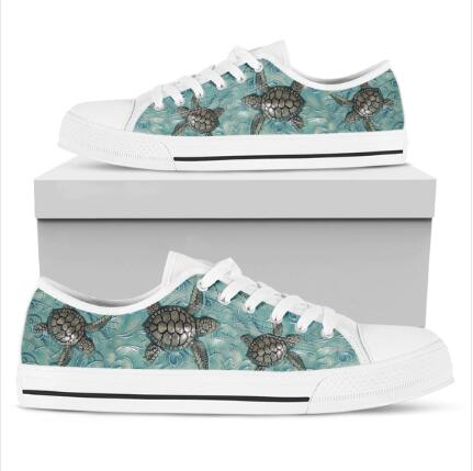 Zapatillas de Lona Personalizadas para Mujer con Suela Blanca - Image 3