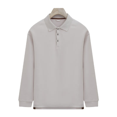 Camisa Casual de Manga Larga Relajada con Cuello Clásico - Image 5