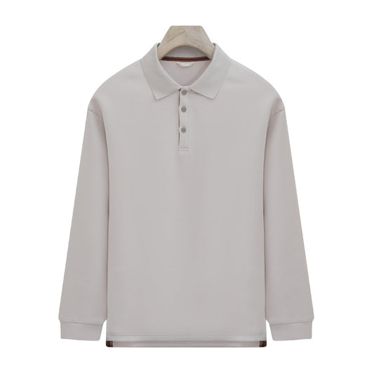 Camisa Casual de Manga Larga Relajada con Cuello Clásico - Image 5