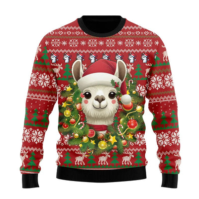 Suéter Navideño de Punto Grueso Manga Larga para Hombre - Image 19