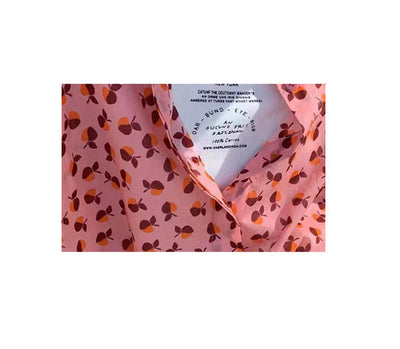 Blusa Floral Romántica de Solapa y Manga Larga para Mujer - Image 6