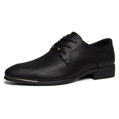 Zapatos de Cuero Formales con Punta Puntiaguda - Estilo Británico Ejecutivo - Image 15