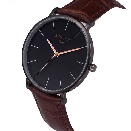Reloj de Cuarzo Ultra Delgado con Correa de Malla - Image 5