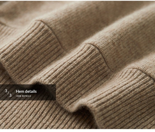 Sudadera con Capucha de Cachemira Tejida para Hombre - Image 11