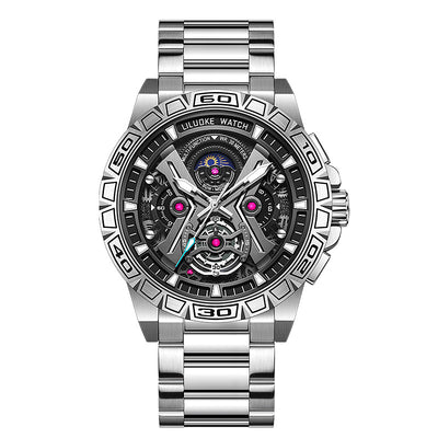 Reloj de Cuarzo Luminoso con Tallado Hueco Tridimensional - Image 8