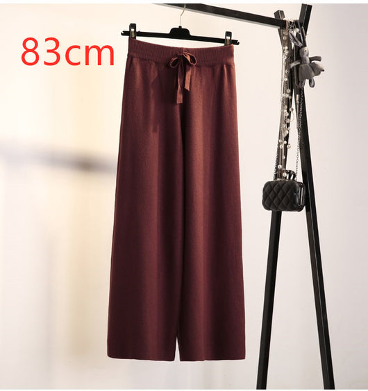 Pantalones Anchos de Punto Grueso - Image 6
