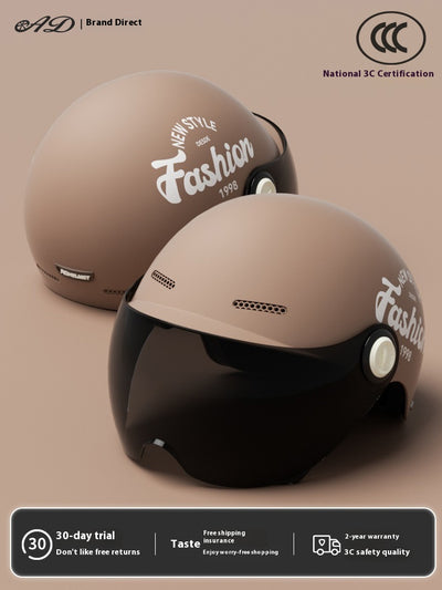 Casco Moto Semintergral Batería Universal Cuatro Estaciones - Image 10