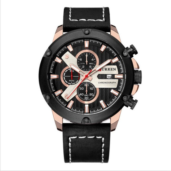 Reloj Deportivo Sumergible de Seis Manecillas con Calendario