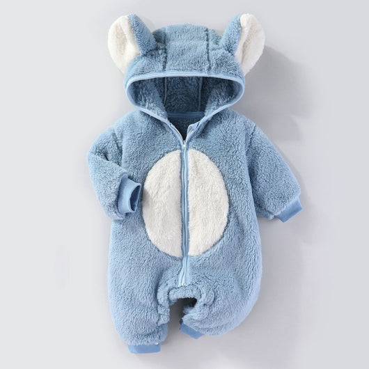 Pijama Térmico para Bebé con Forro de Felpa - Manga Larga Abrigado - Image 4